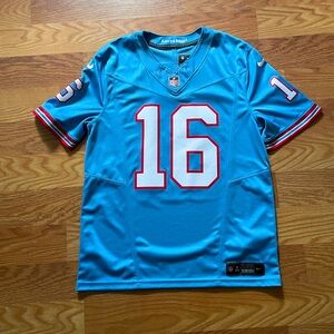 Men's Nike Treylon Burks Tennessee Titans Vapor F.U.S.E. Limited Jersey